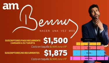 Benny Ibarra – Nacer una vez más (Zona VIP Suscriptor No Recurrente)